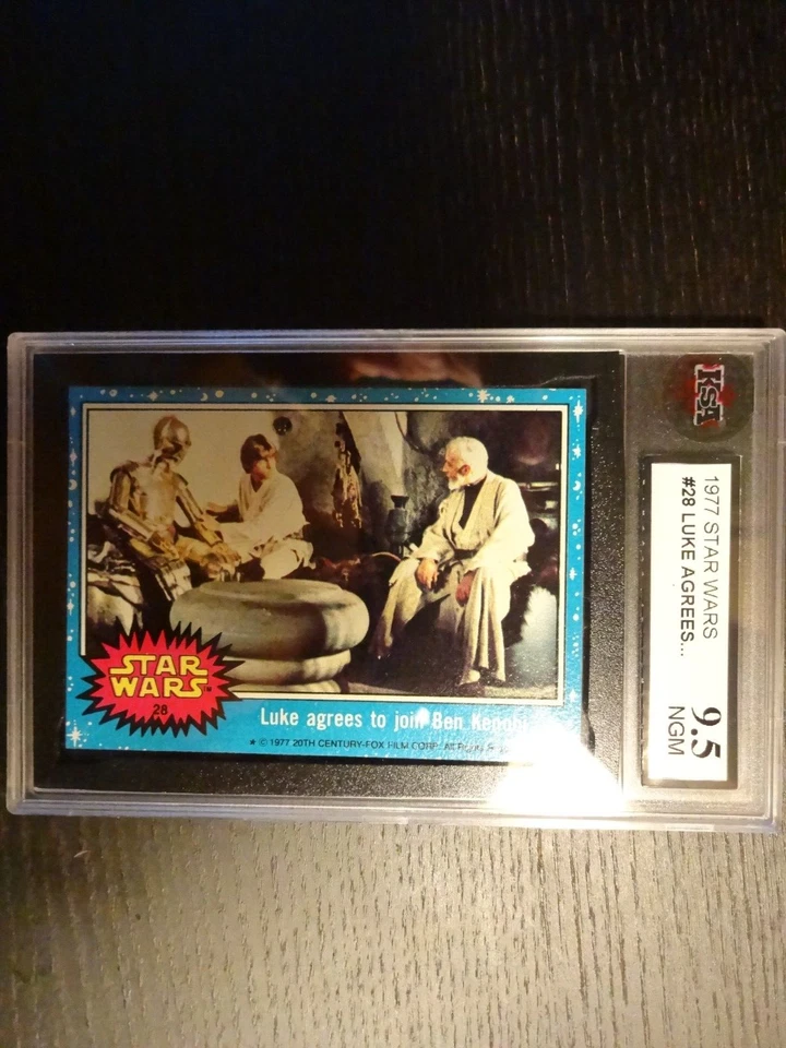 1977 STAR WARS #28 Luke Agrees Join Ben Kenobi KSA 9.5 (PSA 10/APR $1,000) GEM💎 - Image 3 of 3