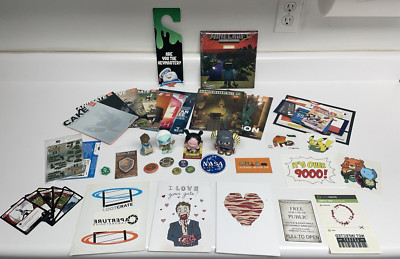 BIG Loot Crate Lot - Books, Pins, Exclusive Items - Portal, Star Wars, Minecraft
