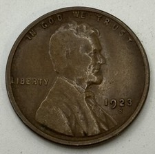 1923-S Lincoln Wheat Cent G/VG  X-328