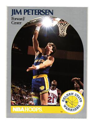 1990 Hoops Team Night Golden State Warriors #NNO Jim Petersen