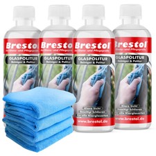 (33,25 /L) 4x 300 ml GLASPOLITUR Scheibenpoli...