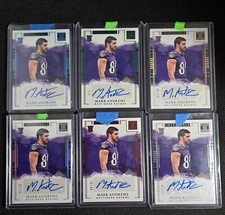 Mark Andrews 2018 Impeccable RC Rookie Auto Lot - Ravens *Mini Rainbow !!1/1!!