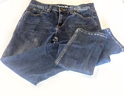 Jeans RSQ New York Slim Straight Homme - Taille 29x32 - Occasion Très Bon État (100% Coton, Dark Wash)
