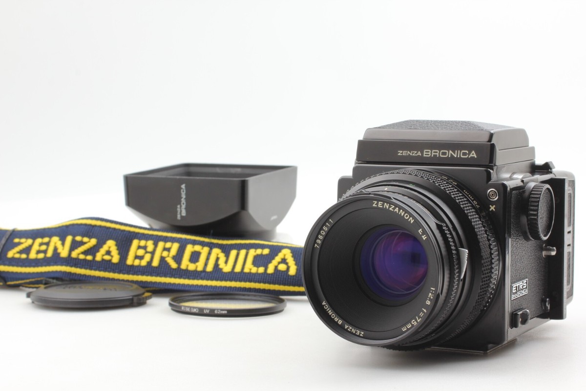Tested [N MINT] Zenza Bronica ETR S Film Camera WLF w/ EII
