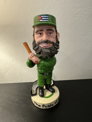 Rare* FIDEL CASTRO Bobblehead Pride of Havana Baseball President