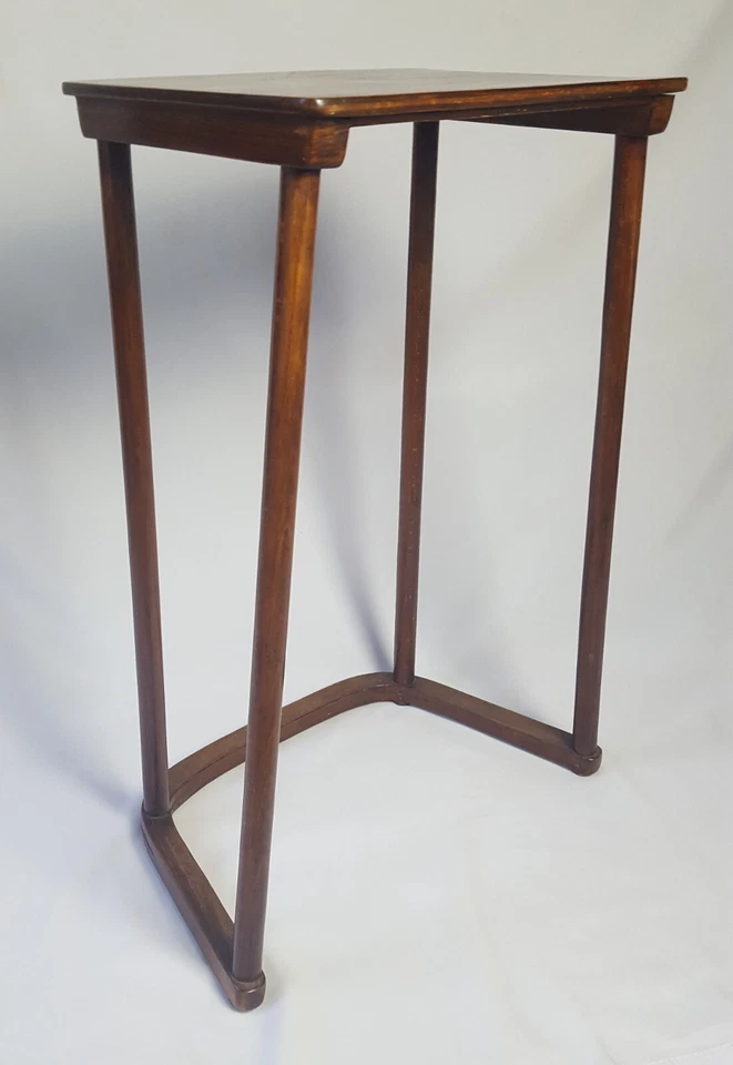 Antique Jacob & Josef Kohn Josef Hoffmann Wiener Werkstatte Small Nest Table - Image 3 of 4