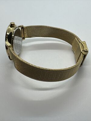 Skagen Anita Lille SKW2150 Women\'s Gold-Tone Stainless Steel Analog Watch JNA899 Anita Lille Gold-Tone Steel Mesh Watch SKW2150 - Skagen main image 4