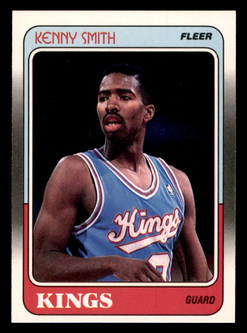 1988 Fleer Basketball #100 Kenny Smith NM *d5