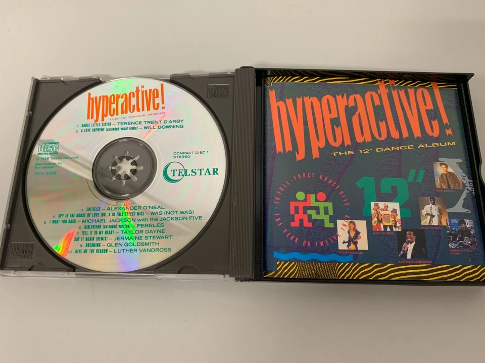 Various – Hyperactive! The 12" Dance Album - 2 CD´s © 1988 - Sabrina,Sinitta.. - Bild 2 von 4
