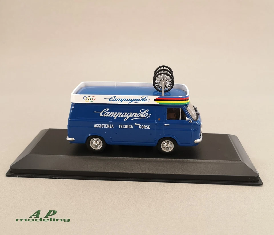 modellino furgone 1/43 fiat 238 del 1972 pubblicità campagnolo auto assistenza - Immagine 4 di 4