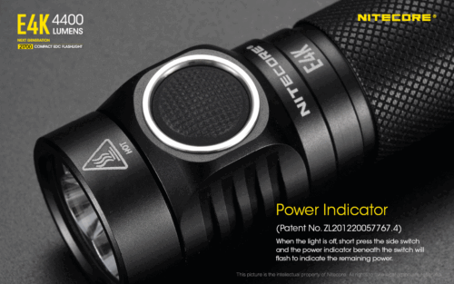 NITECORE E4K Flashlight - 4400 Lumens w/ extra NL2150HPR & UMS2 Charger - Picture 8 of 12
