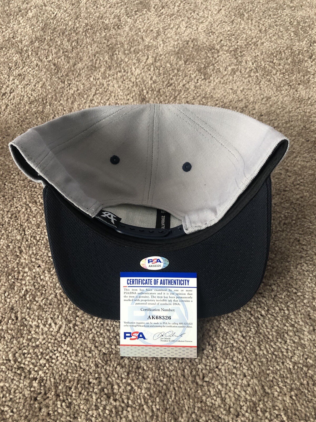 Saul Canelo Alvarez Signed Hat PSA DNA COA Autographed Boxing view 4