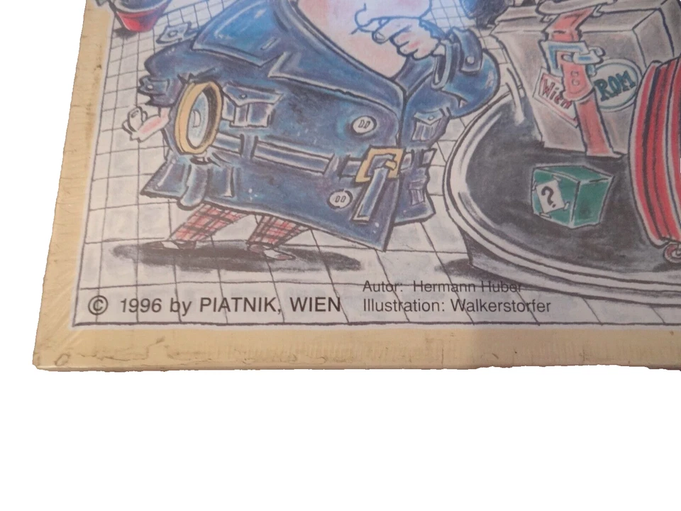 Das Kofferkarussell Spiel Vintage Brettspiel Gesellschaftsspiel Piatnik 1996 NEU - Bild 2 von 2