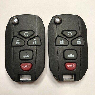 2 OEM Electronics Keyless Remote Key Fobs 5B OUC60270 OUC60221 15912860