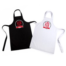 Herz & Heim&reg; Sch&uuml;rzen 2er Set zur Hochzeit - I kiss better than I cook -