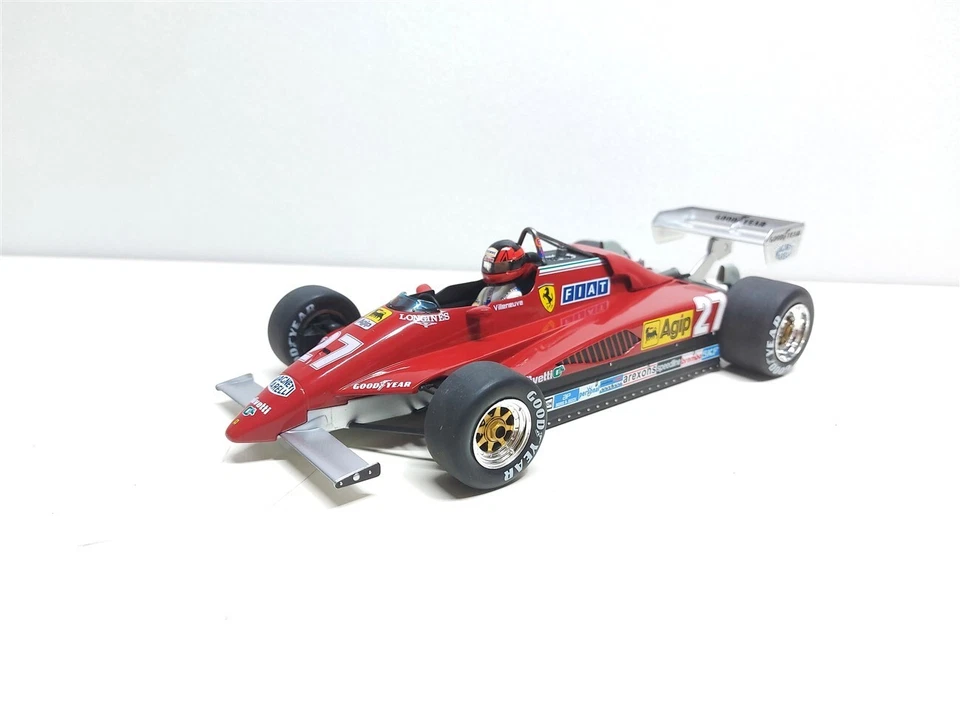 Ferrari 126 C2 Formula 1 GP Belgio 1982 #27 G. Villeneuve - 1/18 MCG - Immagine 3 di 4