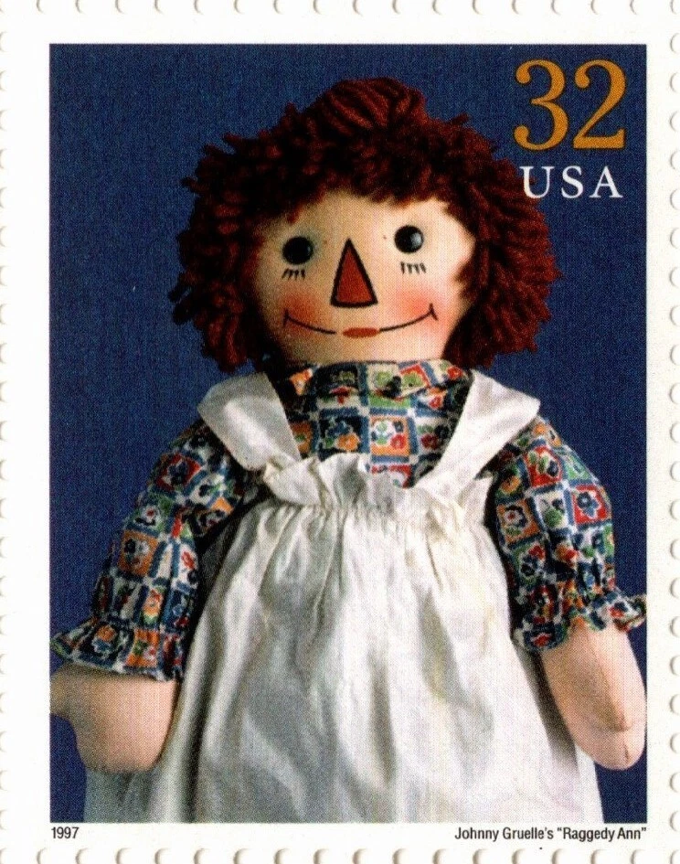 USA 1997 AMERICAN DOLLS {CLASSIC RAG DOLLS} 15 STAMPS 32 CENT SCOTT 3151 MNH - Image 4 of 4