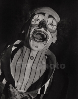 1935 Vintage CHESTY Circus Clown Paul Mortimer Carnival Photo Art DISRAELI