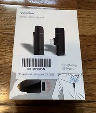 Wireless Lavalier Microphone Clip-on Lapel Mic For Audio Video Recording - USB-C