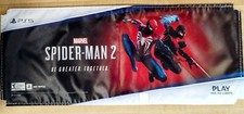 Spider-Man 2 PS5 "Promotional Store Display" Light Screen *Rare*