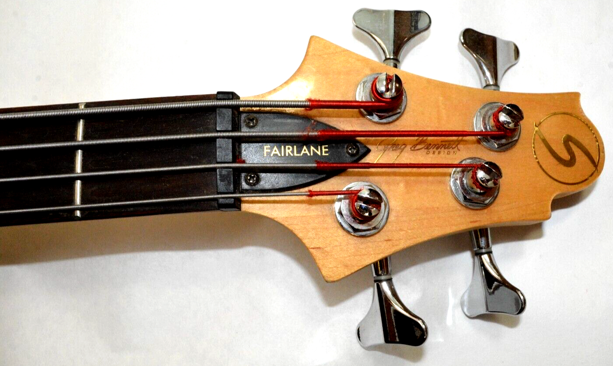 Samick Fairlane Greg Bennett Sunburst Bass Guitar | eBay
