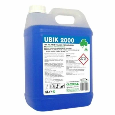 Clover Ubik 2000 Universal Cleaner Degreaser Professional Concentrate for Grime