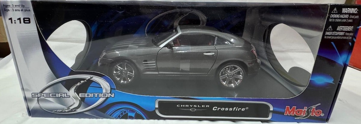 ミニカー Maisto Chrysler Crossfire 1/18 Chrysler Crossfire Diecast Car 1:18 by Maisto – Rare Special