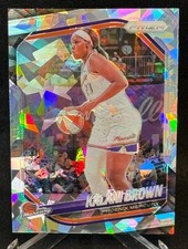 2025 Panini Prizm WNBA Kalani Brown #55 Phoenix Mercury Cracked Ice Prizm