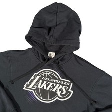 Nike Los Angeles Lakers NBA Mens Pullover Hoodie Black Size Small