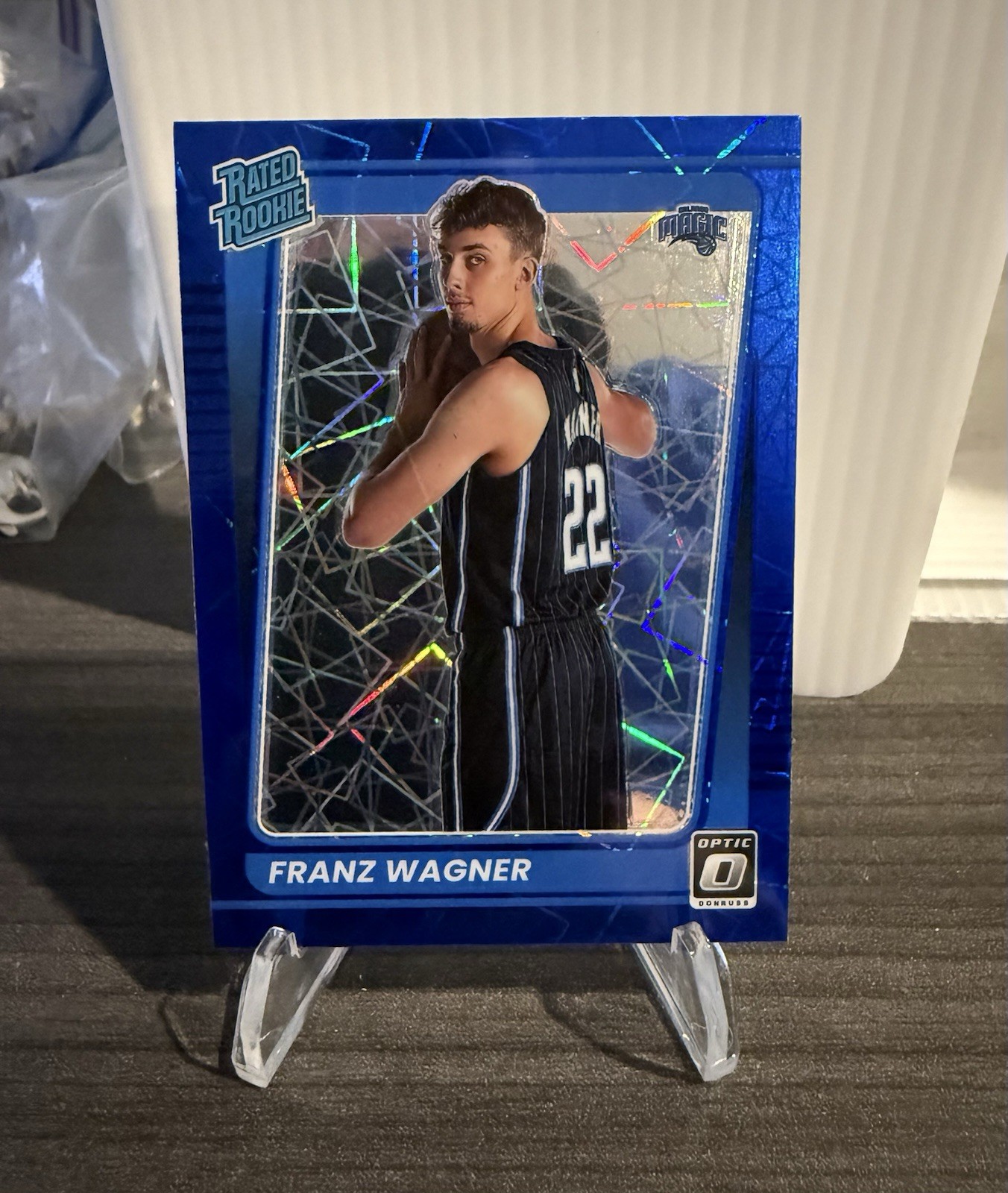2021-22 Donruss Optic Rated Rookie Franz Wagner #185 Blue Velocity Prizm 🔥🏀