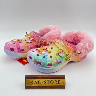 Pokemon x Crocs Classic Platform Clog Eevee 211429-90H  Unisex Size shoes mot07