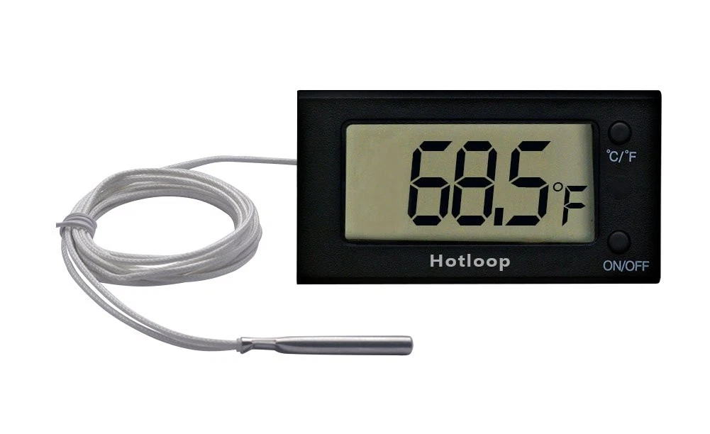 Digital Oven Thermometer Heat Resistant up to 572°F/300°C, LCD Black
Opens in a new window or tab