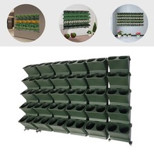 30Pcs Wall-Mounted Planter Indoor/Outdoor Planter Wall-Mounted Flower Pot Holder