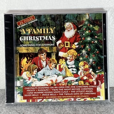 A Family Christmas Something For Everyone CD 1995 25 Songs CBS Brand New Sealed