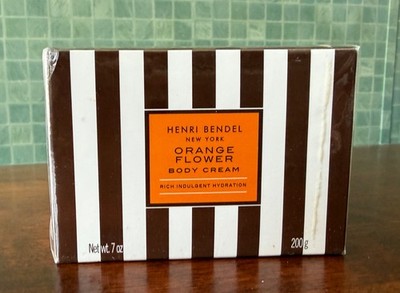 Henri Bendel Orange Flower Body Cream, Rich Indulgent Hydration, 7 oz. Sealed