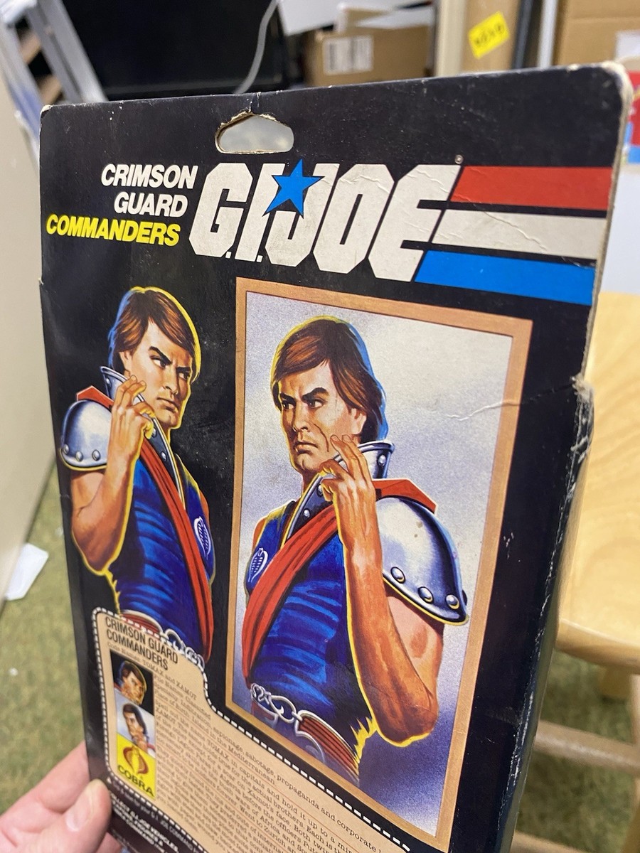 GI Joe Tomax & Xamot 1985 Crimson Twins Sealed Crimson Guard