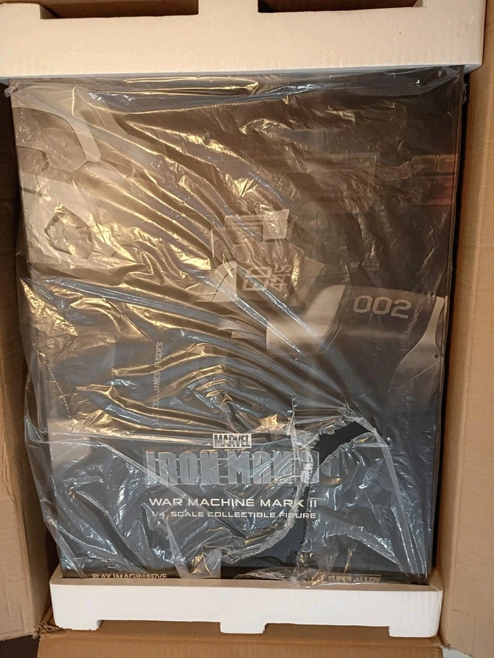 Play Imaginative 1/4 Iron Man 3 War Machine Mark II Super Alloy - Image 3 of 4