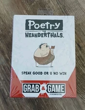 Grab & Game Poetry For Neanderthals Pocket by Exploding Kittens Travel Size Card