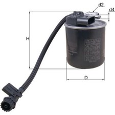 Knecht KL 947 Kraftstofffilter für MERCEDES BENZ V KLASSE VITO W447