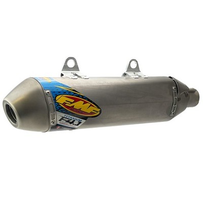FMF END OF LINE 14-16 HUSKYF4.1 RCT TI NA, FMF 045568 FACTORY SCHALLDÄMPFER XL grau