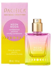 Pacifica Beauty Neon Moon Spray Perfume - Sandalwood Jasmine Cardamom 1 fl oz