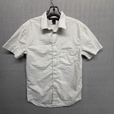 Marc by Marc Jacobs Short Sleeve Button Down Small Dress Shirt Striped