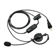 KENWOOD KHS-27 EAR HANGER W/ ADJUSTABLE MIC BOOM HEADSET NEW