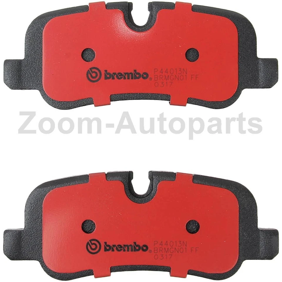 Kit de pastillas de freno delanteras traseras Brembo OE para Land Rover LR3 2005 2006 2007 2008 2009 Foto 3 de 4