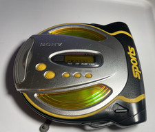 Vintage SONY Sports CD WALKMAN D-SJ01 Player Working
