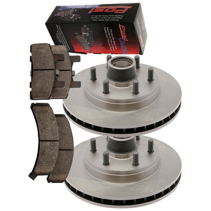 Centric 907.45531 Posi Quiet Brake Pads With C Tek Brake Rotors - Picture 4 of 7