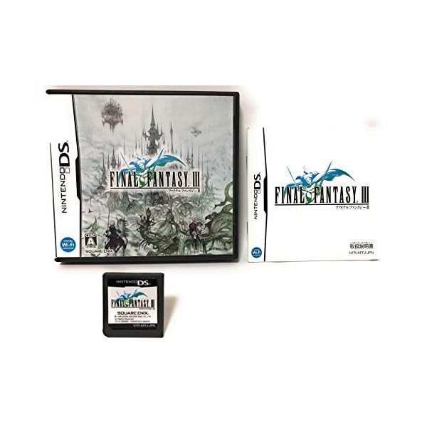 ⭐︎英語版⭐︎ファイナルファンタジーⅢ X1265 Nintendo DS Final Fantasy III Ff3 Japan NDS for sale