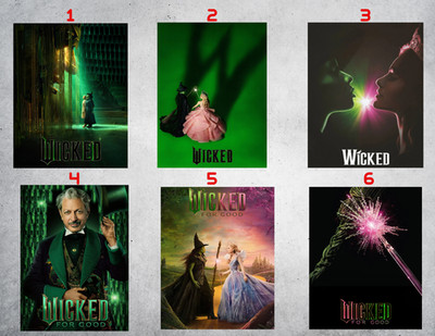Wicked Movie Wall Collage Poster Prints