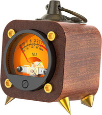 Wireless Audio Retro Analog VU Meter Sound Level Indicator DB Panel Display, VU