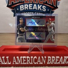 Topps 2006 Co-Signers Dual Autographs Snyder Mathis #CS-23 Diamondbacks Angels